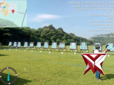 PENGAMANAN GIAT KEJUARAAN PERPANI CUP 5 SE KABUPATEN DI DESA BEDALI KEC. LAWANG KAB. MALANG