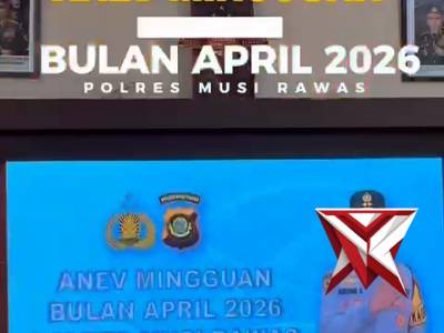 Anev Mingguan, Kapolres Musi Rawas Evaluasi Kinerja dan Tingkatkan Profesionalisme Personel - PoliceTube