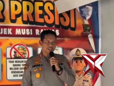 Ajak Komunitas Ojek Tertib dan Jaga Kamtibmas, Satlantas Polres Musi Rawas Launching Kedai AKOR