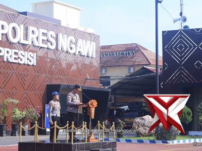 UPACARA HARI KESADARAN NASIONAL POLRES NGAWI - PoliceTube