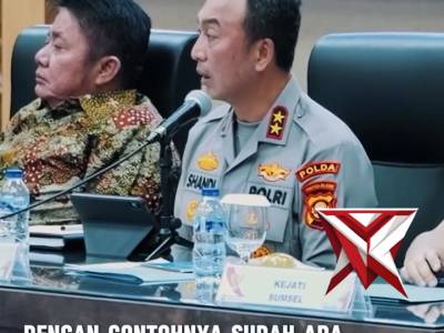 KAPOLDA SUMSEL MENDUKUNG PENUH LANGKAH PEMERINTAH UNTUK MELEGALKAN SUMUR MINYAK MASYARAKAT - PoliceTube