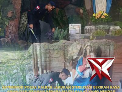 Dalam rangka memberikan rasa aman dan nyaman kepada masyarakat kota Pontianak - PoliceTube