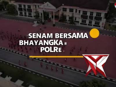 SENAM BERSAMA BHAYANGKARI DAN PERSONIL POLRES PALI - PoliceTube