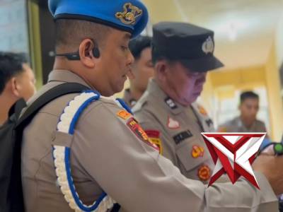 Pemeriksaan senpi polres Musi Rawas