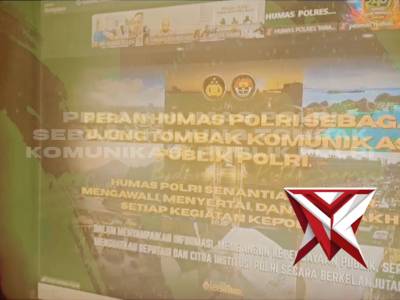 Peran Humas Polri Sebagai Ujuk Tombak Komunikasi Publik Polri