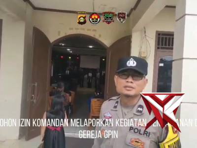 MELAKSANAKAN PAM DI GEREJA SM12??