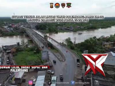 SITUASI TERKINI JALAN LINTAS TIMUR PALEMBANG JAMBI