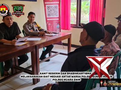 Giat mediasi di mapolsek sungai rotan.
polriuntukmasyarakat
polripresisi
polseksungairotan