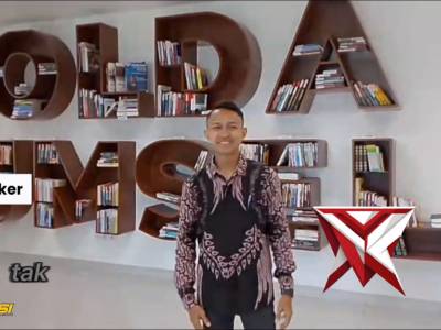 Kunjungan Ditreskrimum Polda Sumsel ke E-Library, Wujud Dukungan Transformasi Digital dan Literasi