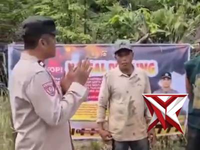 Stop illegal drilling Polsek Babat Toman berikan imbauan kepada masyarakat Desa Toman ???? - PoliceTube