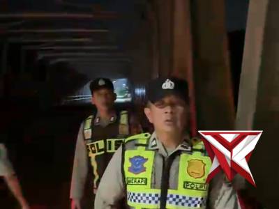 Polsek Merapi Barat laksanakan KRYD patroli pengecekan debit air