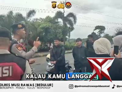 polres musi rawas peduli