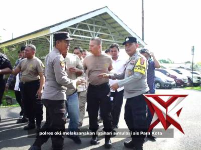 Simulasi Sispamkota Polres OKI - PoliceTube