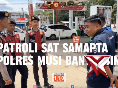 Patroli Sat Samaapta Polres Muba.