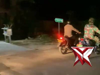 Giat patroli gabungan TNI POLRI dalam rangka cipta kondisi kamtibmas di kabupaten MBD