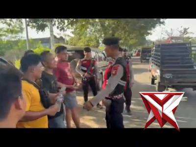 Patroli Presisi Sat Samapta  Polres Musi Rawas, Wujud Visi Kapolda Sumsel Jaga Kamtibmas