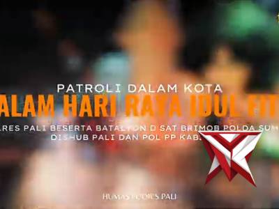 APEL PATROLI DALAM KOTA POLRES PALI