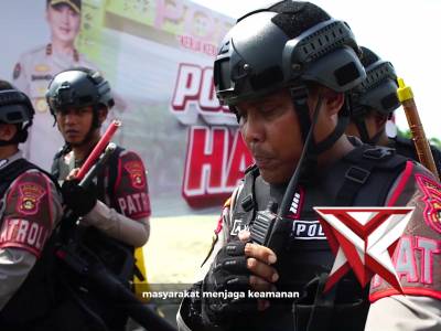 Latihan simulasi sispam kota dan latihan pencegahan karhutla - PoliceTube