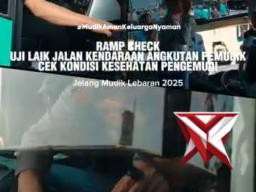 Kapolresta Bandung Lakukan Ramp Check di PO Sahabat dan cek kondisi kesehatan pengemudi serta tes ur