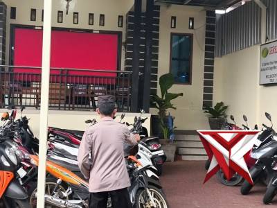 Berikan rasa aman dan nyaman saat beribadah, anggota polsek plaosan laksankan pam ibadah Paskah