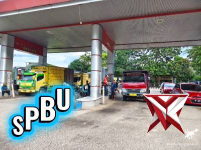 Monitoring SPBU di Wilkum Polsek Teluk Gelam Pasca kenaikan BBM