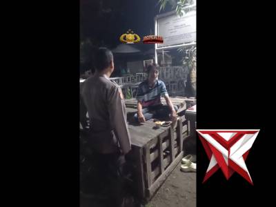 Patroli ke desa sumberame