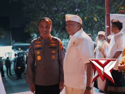 Kapolda Sumatera Selatan  menghadiri perayaan Dharma Santi Hari Suci Nyepi Tahun 2026