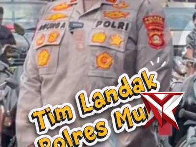 Penyerahan BB hasi TP Ranmor wilkum Polres Mura