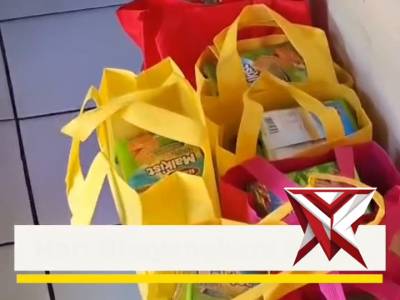 Giat bansos polsek tugumulyo dalam rangka Hut Bhayangkara ke 80