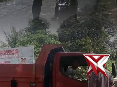 Samapta Polsek Jejawi giat KRYD rutin di depan Mako dg target orang, muatan dan surat kendaraan