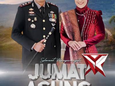 Kapolres ogan komering ilir berserta staf dan bhayangkari