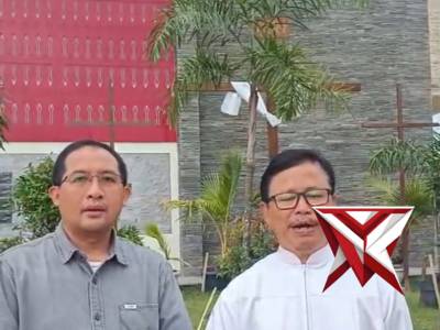 Pastor Kepala Paroki Santo Yosef Tanjung Enim Romo Guido Suprapto Mengucapkan Kepada Polri