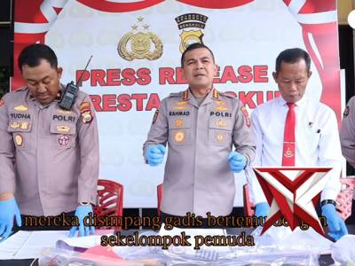 *Rilis - Tragedi Berdarah di Simpang Kandis Kelurahan Sumber Jaya : Geber Motor Berujung Maut*