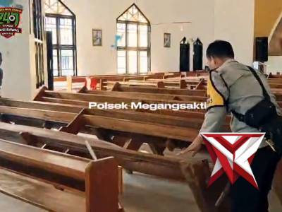 Dukung Program BELIDA Kapolda Sumsel.Polsek.Megang Sakti Kurve jelang *Paskah*
