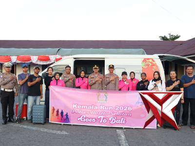 PELEPASAN TIM BHAYANGKARI RUN BALI 2026
