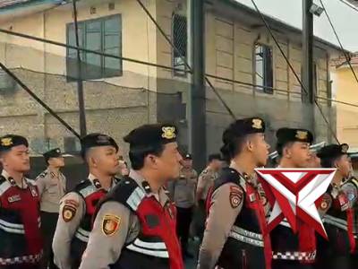 Apel pagi personel polres musi rawas