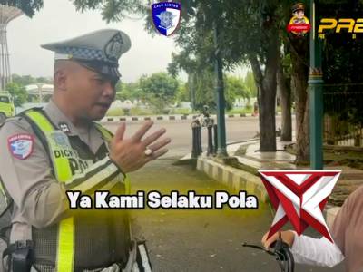Himbauan sat lantas polres mura larangan Sepeda listrik dikendarai dijalan raya