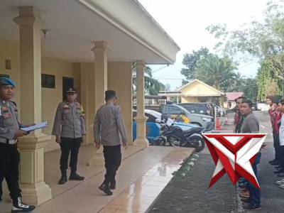 Apel pengecekan sipropam polres ogan ilir