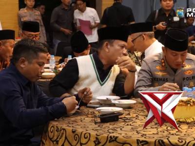 Halal Bihalal Kapolres Madiun dengan Tokoh Agama dan Tokoh Perguruan Silat Kabupaten Madiun - PoliceTube