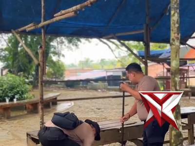 Giat kurve Polsek Bayung Lencir - PoliceTube