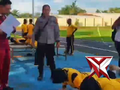 Kegiatan Pengawasan Tes Kesemaptaan Jasmani dan Beladiri Berkala Semester 1 T.A 2026