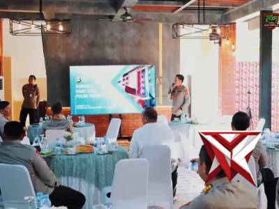 Kapolda Sumatera Selatan Irjen Pol. Dr. Sandi Nugroho, S.I.K., S.H., M.Hum. memimpin evaluasi pengua