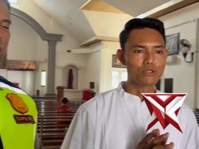 Kapolres Musi Rawas cek keamanan di Gereja Kab. Musi Rawas