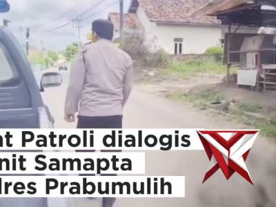 Giat Patroli Unit Samapta Polsek Prabumulih Timur