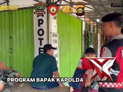 Polda Sumatera Selatan Polres Musi Rawas Melaksanakan Patroli Humanis Sat Samapta Polres Musi Rawas