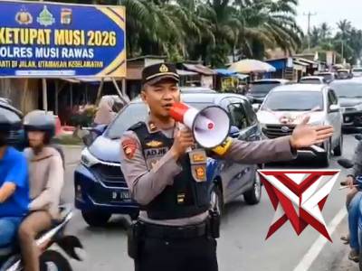 himbauan berlalu lintas polres musi rawas