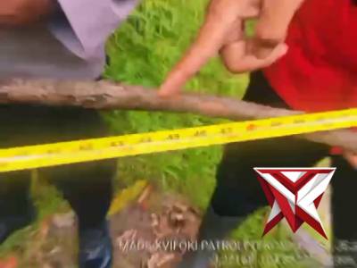 Anggota Polri,TNI, Manggala Agni dan MPA Kec.Jejawi  melaksanakan giat patroli Mitigasi Karhutla