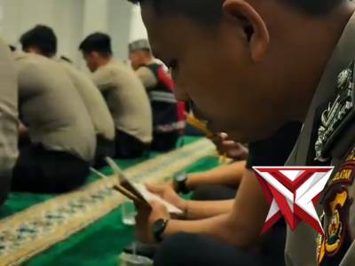 Wujudkan Personel Religius, Polres Musi Rawas Implementasikan Program Kapolda Sumsel IJP Sand
