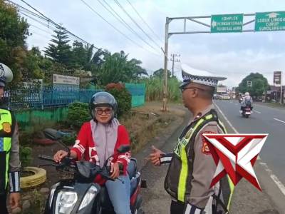 19.Himbauan lalulintas sat lantas polrs Musi Rawas - PoliceTube