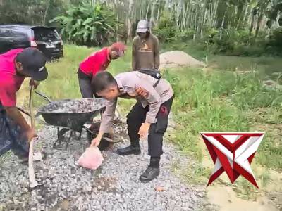 POLRES OKI HADIR AMAN BAE